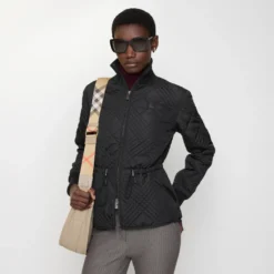 Micro Check-stitch Nylon Wakerley Jacket