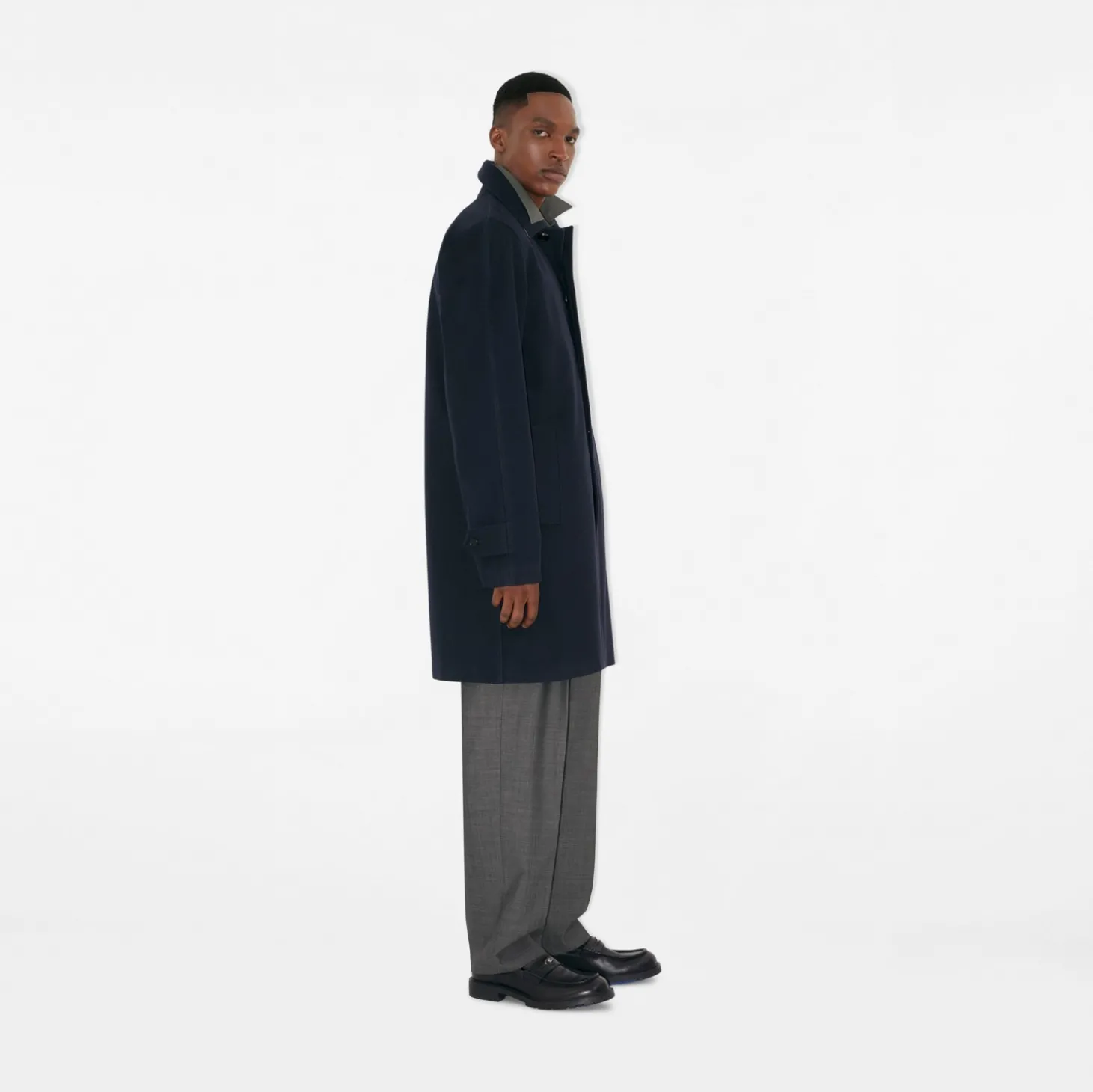 Mid-length Cashmere Car Coat