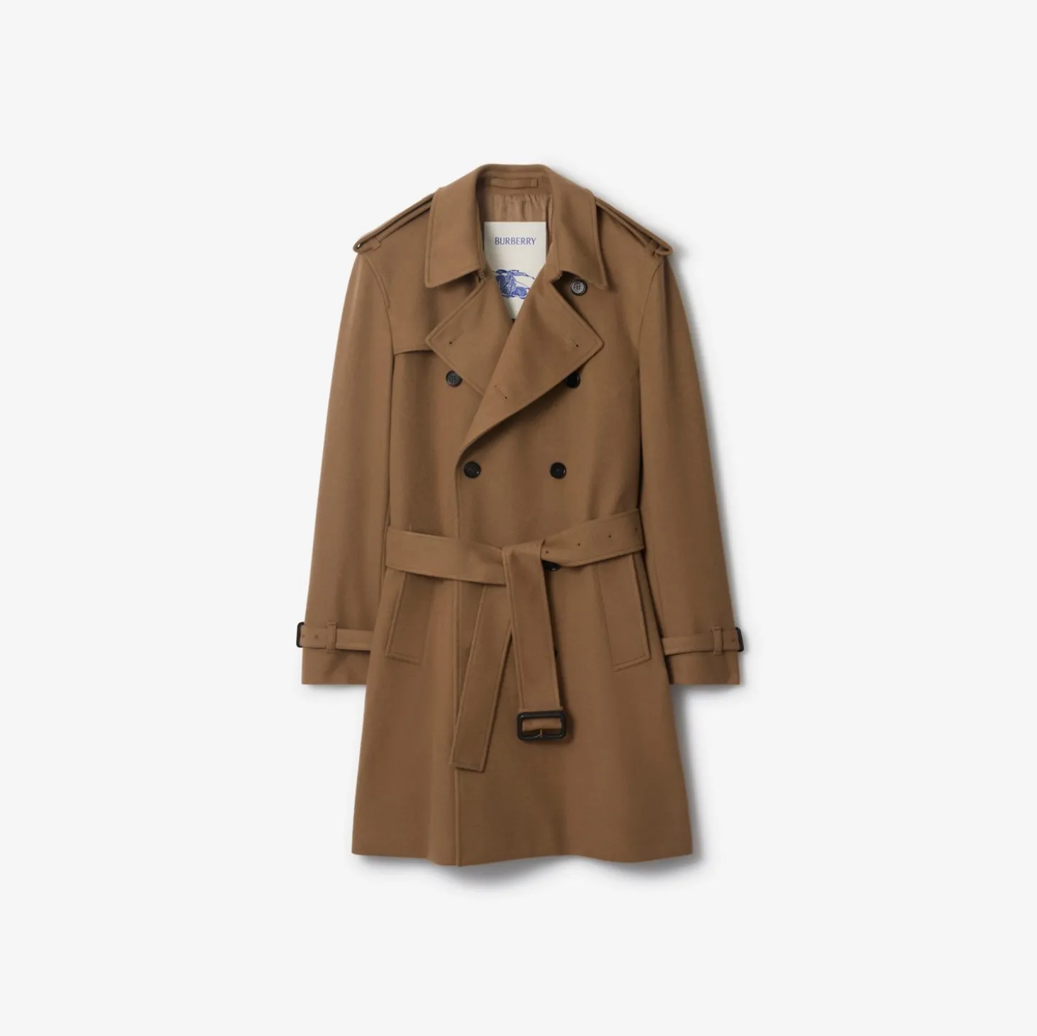 Mid-length Cashmere Hastings Trench Coat