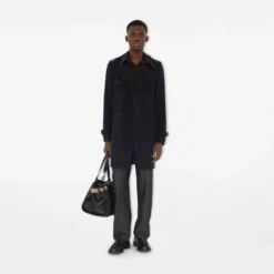 Mid-length Cashmere Hastings Trench Coat