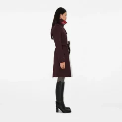 Mid-length Gabardine Kensington Trench Coat