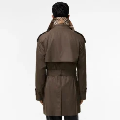 Mid-length Gabardine Leadenham Trench Coat