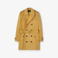 Mid-length Leather Leverton Trench Coat
