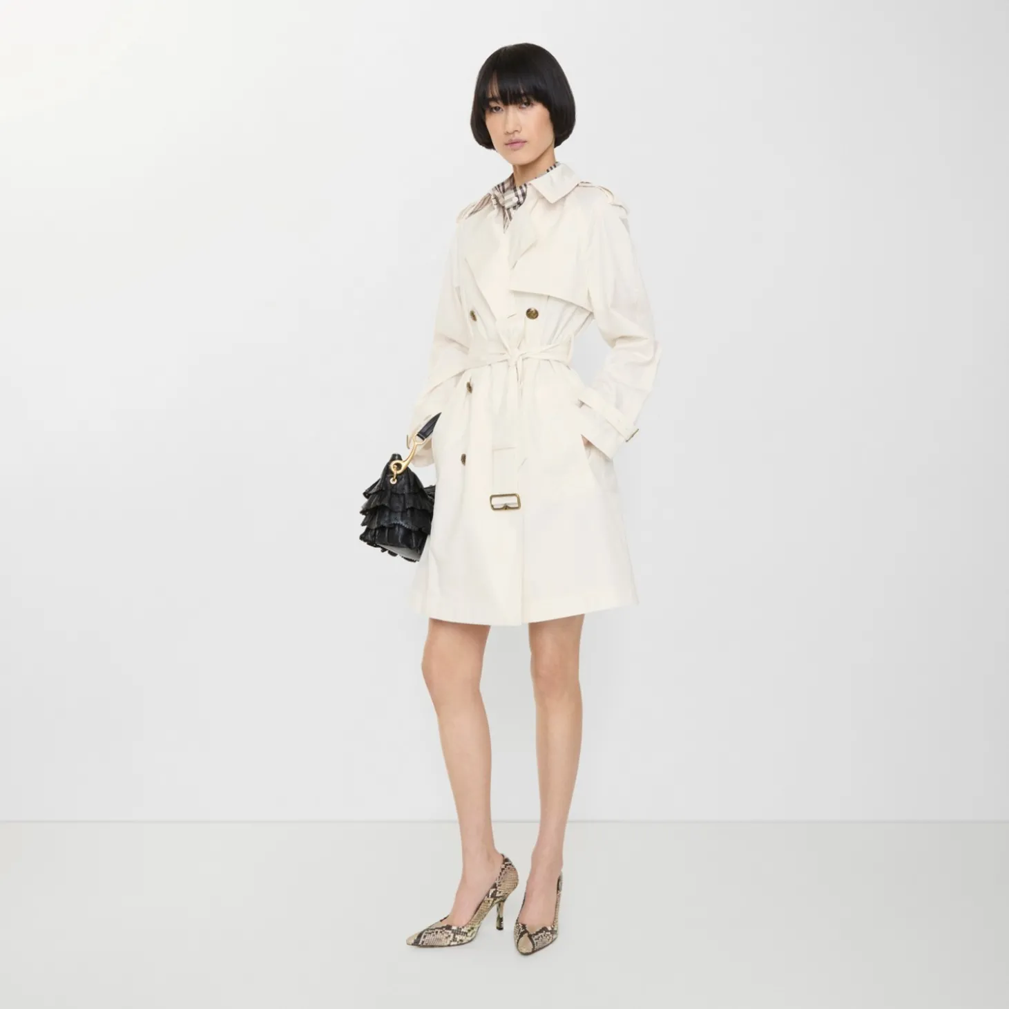 Mid-length Lightweight Cotton Belgravia Trench Coat