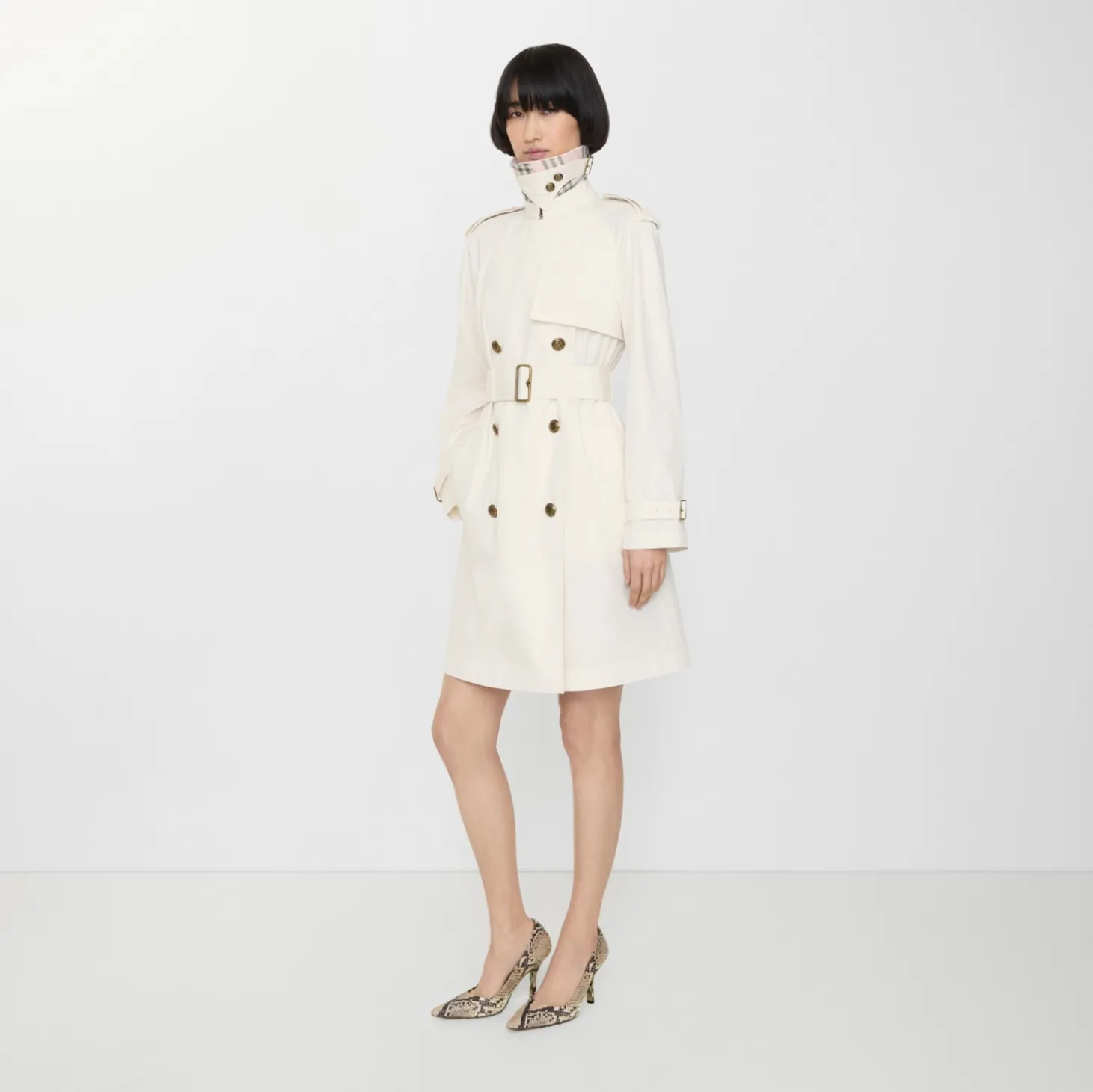 Mid-length Lightweight Cotton Belgravia Trench Coat