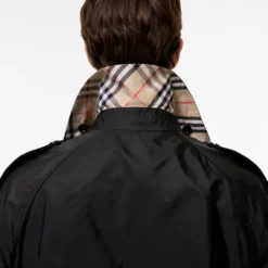 Mid-length Nylon Leadenham Trench Coat