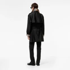 Mid-length Nylon Leadenham Trench Coat