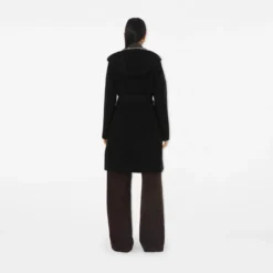 Mid-length Reversible Wool Car Coat
