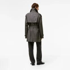 Mid-length Silk Leadenham Trench Coat