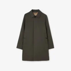Mid-length Tropical Gabardine Camden Car Coat