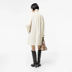 Mid-length Tropical Gabardine Tickhill Car Coat