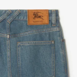 Mid-rise Straight Jeans