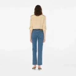Mid-rise Straight Jeans