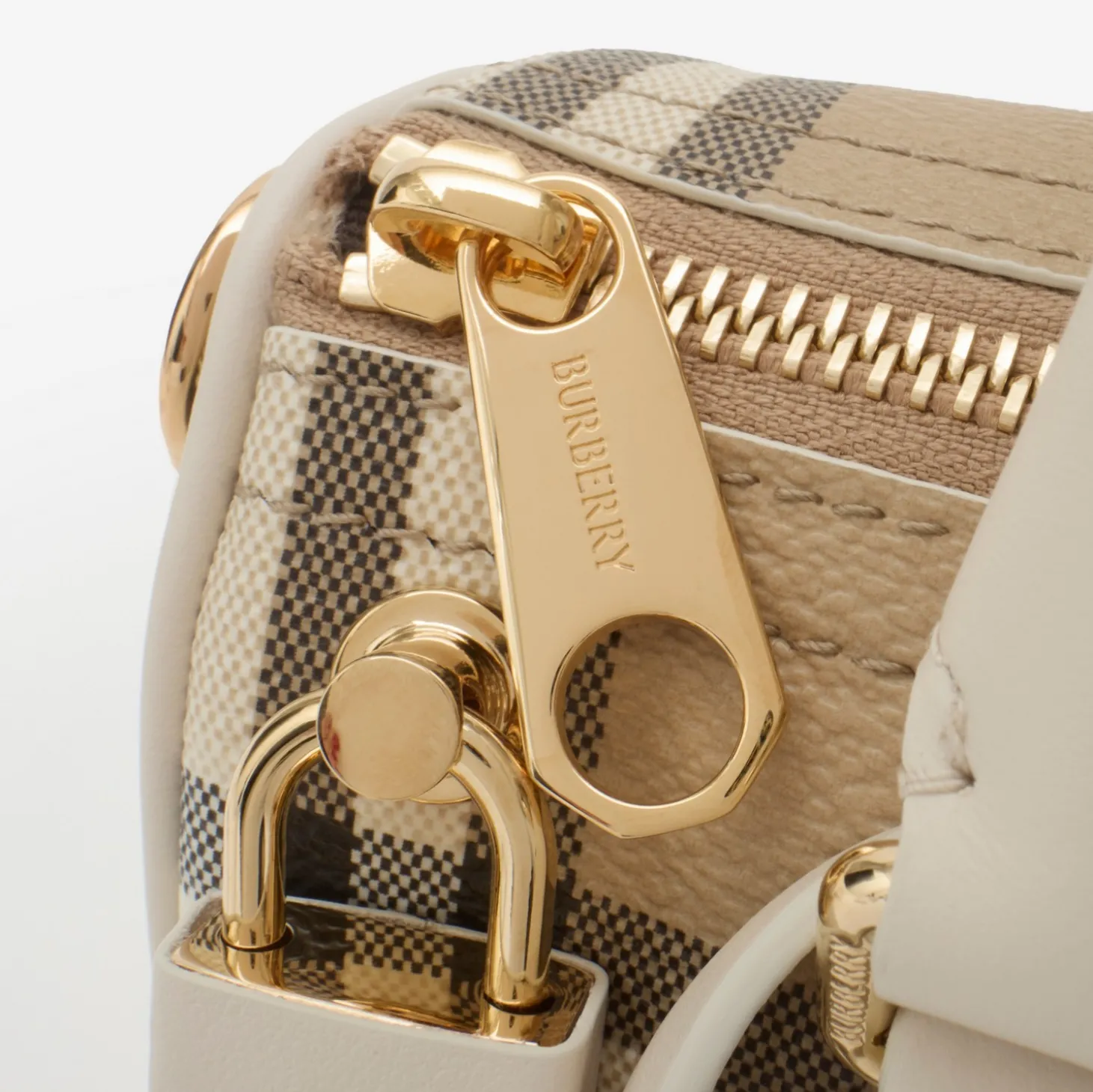 Mini Check Bowling Bag