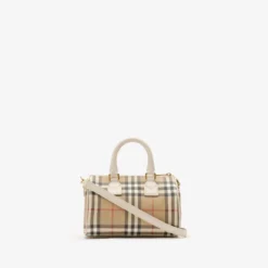 Mini Check Bowling Bag