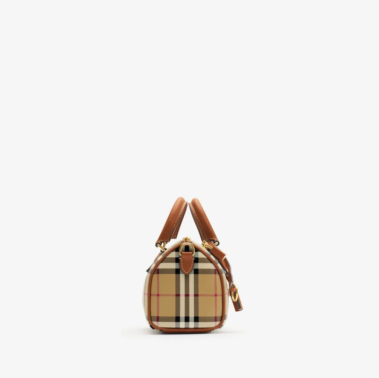 Mini Check Bowling Bag