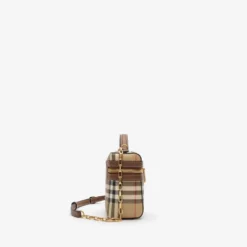 Mini Check Vanity Bag