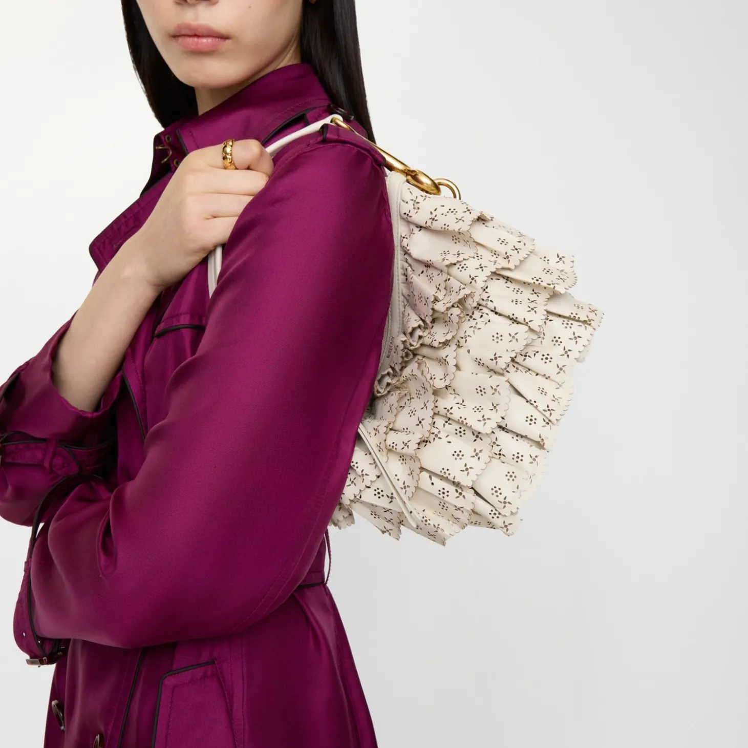 Mini Ruffle Bag