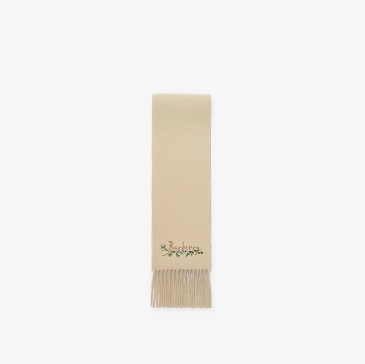 Narrow Brave Little Tree Cashmere Scarf