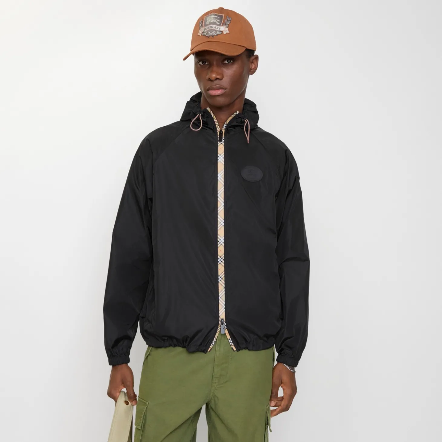 Nylon Clapton Hooded Jacket
