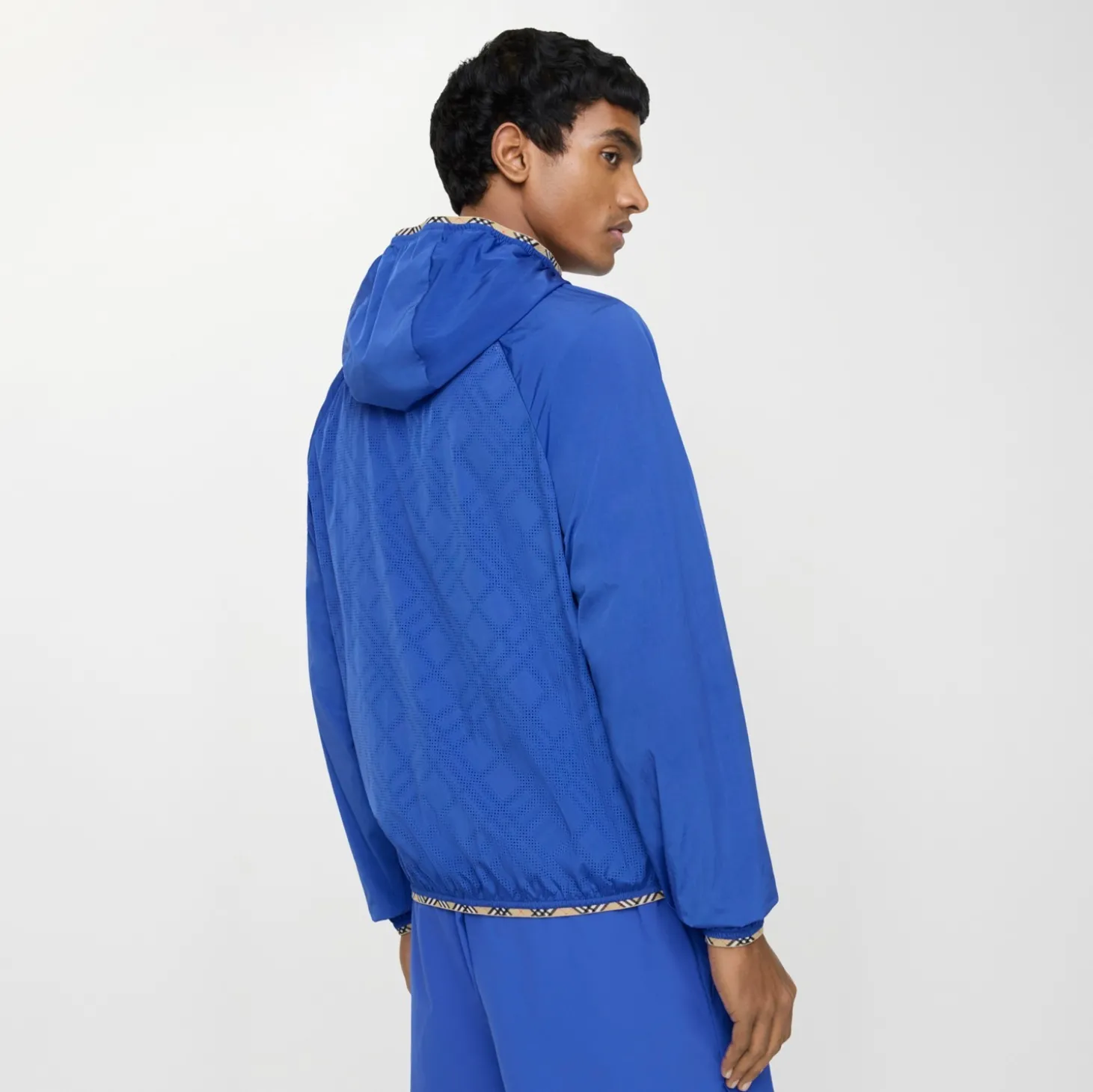 Nylon Hooded Jacket