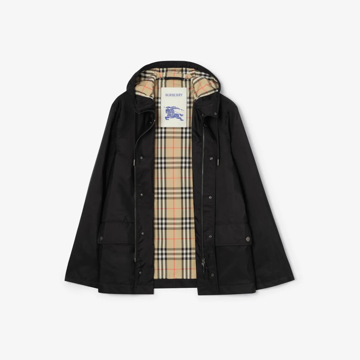 Nylon Pembrey Hooded Jacket