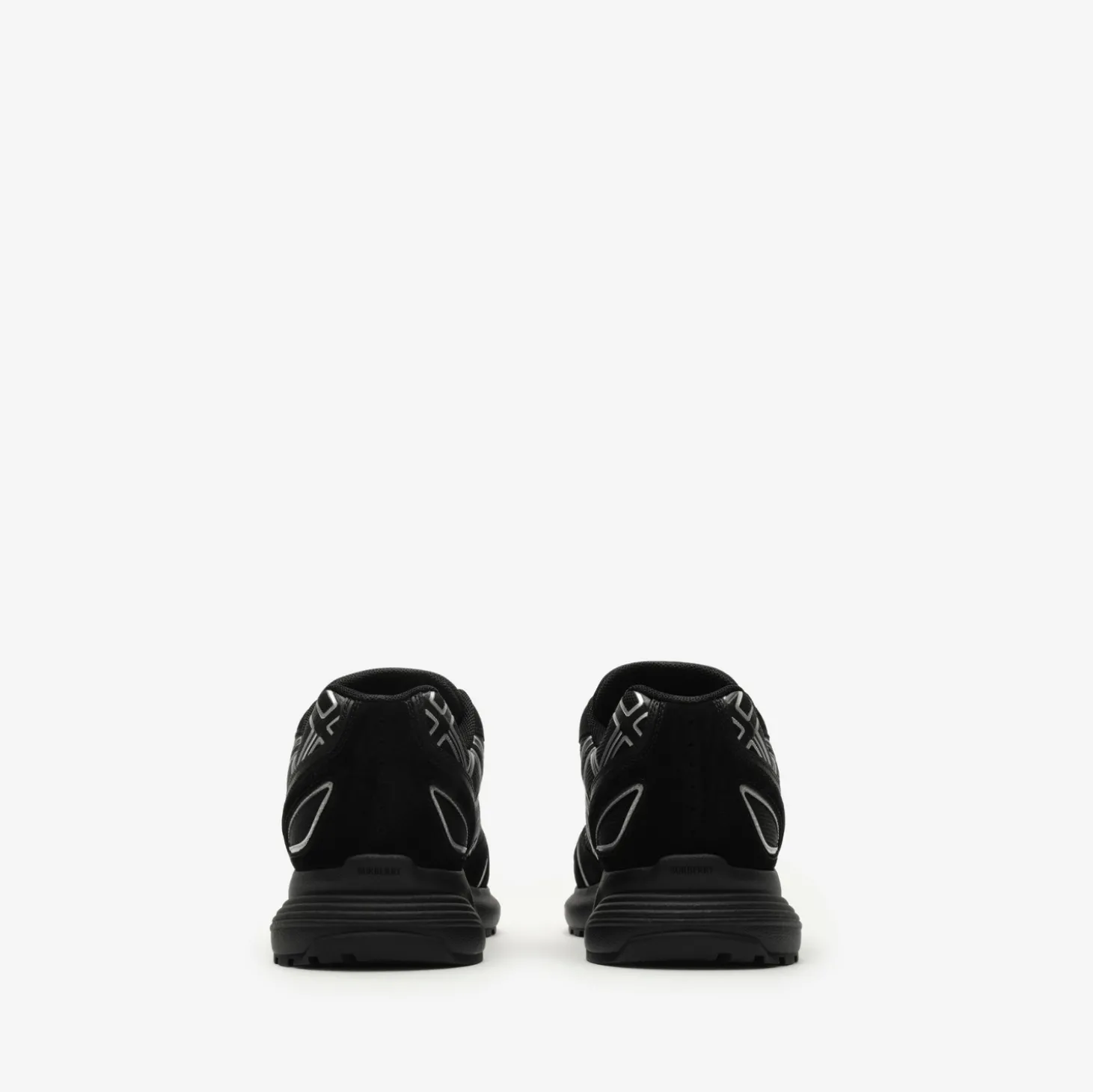 Nylon, Suede and Leather Eclipse Sneakers