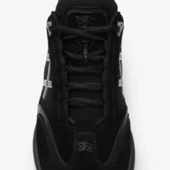 Nylon, Suede and Leather Eclipse Sneakers