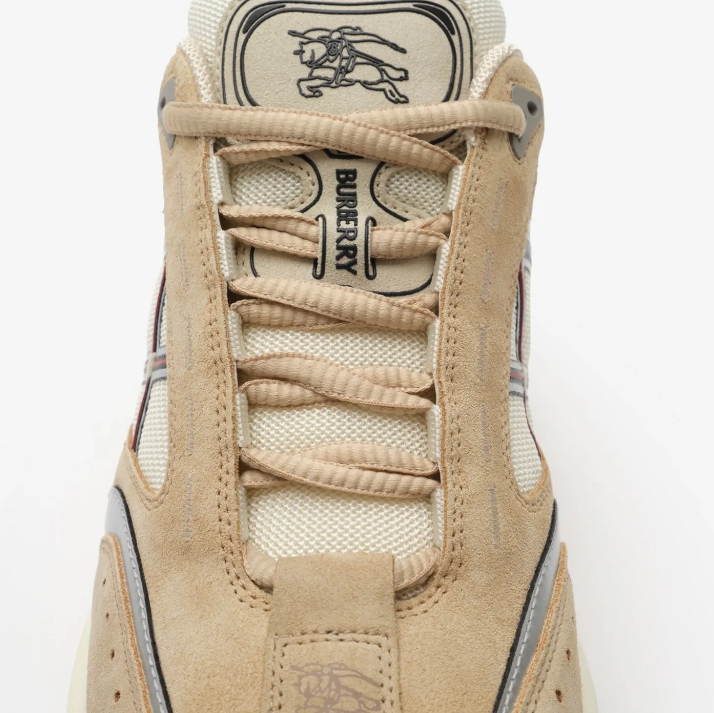 Nylon, Suede and Leather Eclipse Sneakers