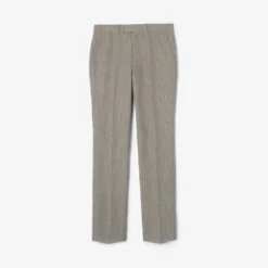 Pinstriped Wool Sloane Tailored Trousers