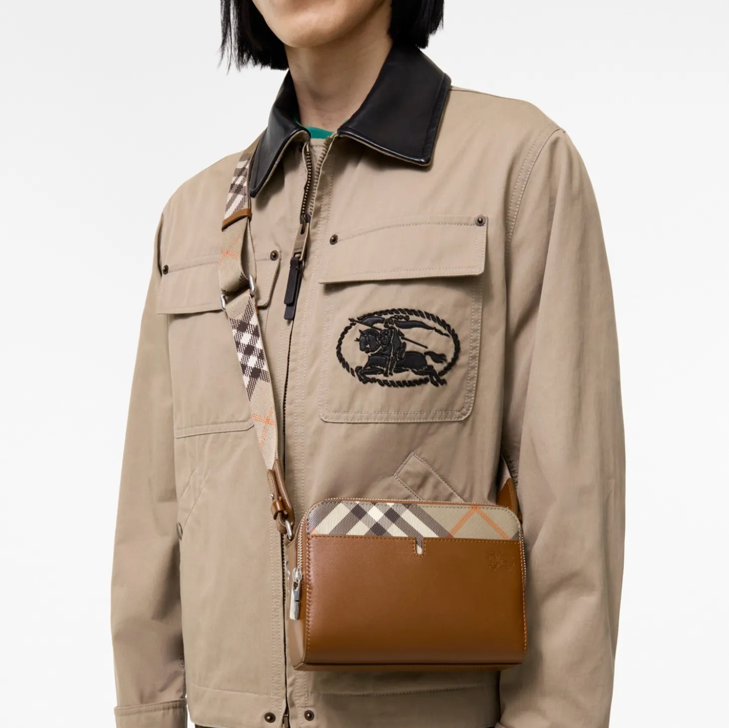 Pop Check Crossbody Bag