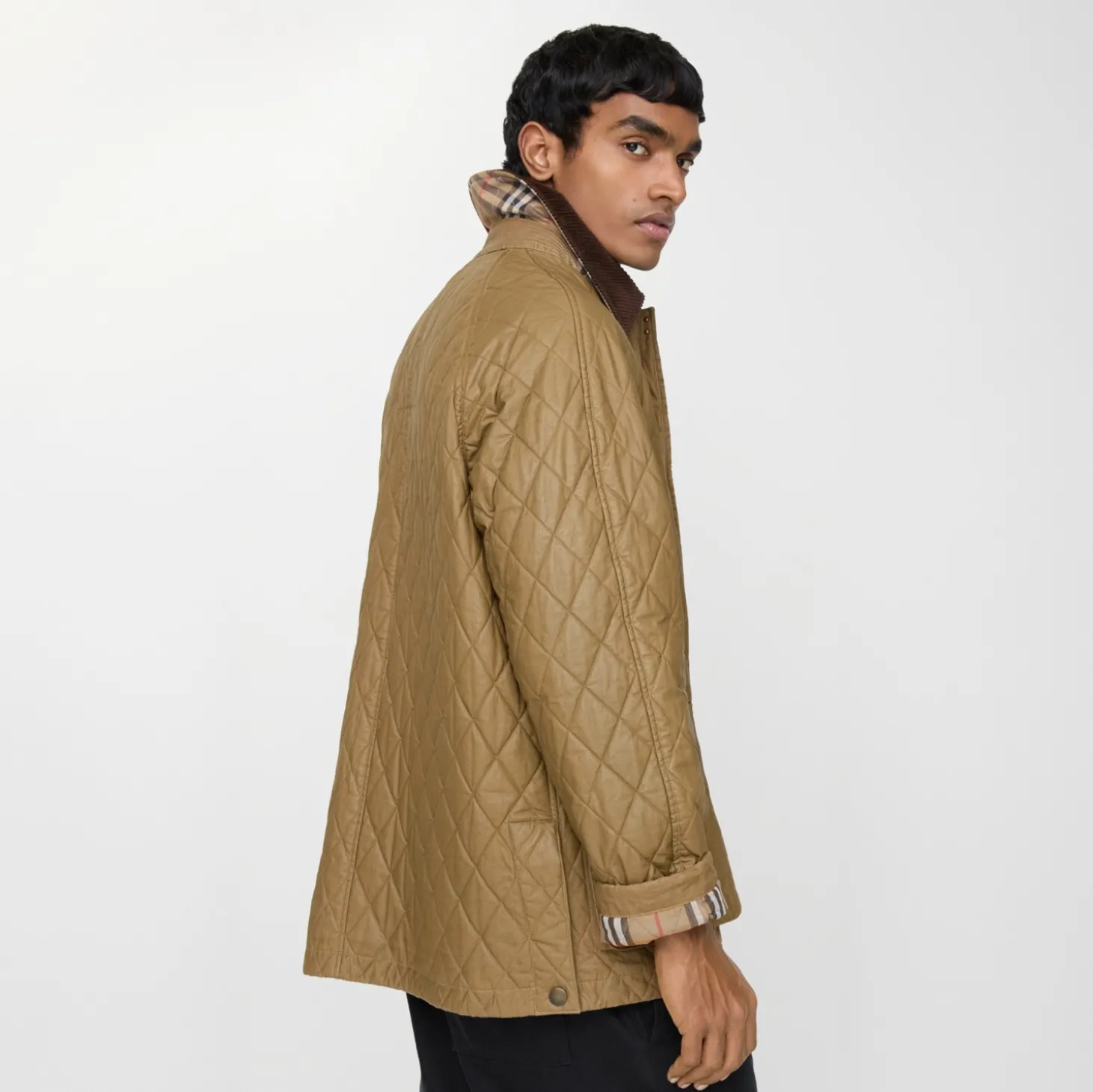 Quilted Coated Cotton Barn Jacket