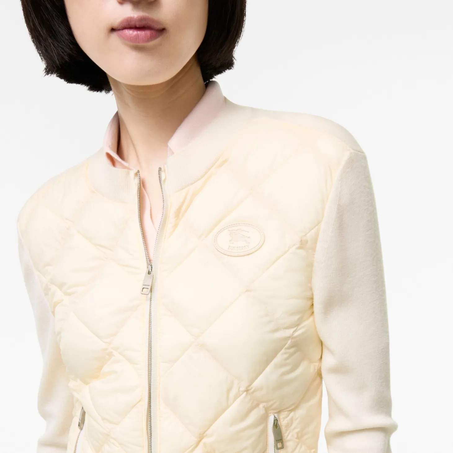 Quilted Nylon and Wool Fulbrook Jacket