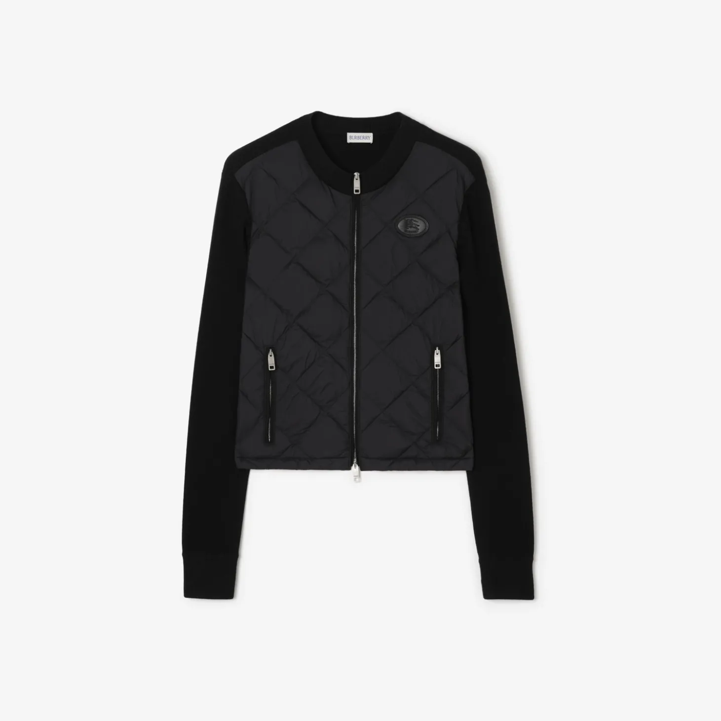 Quilted Nylon and Wool Fulbrook Jacket