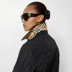 Quilted Nylon Barn Jacket