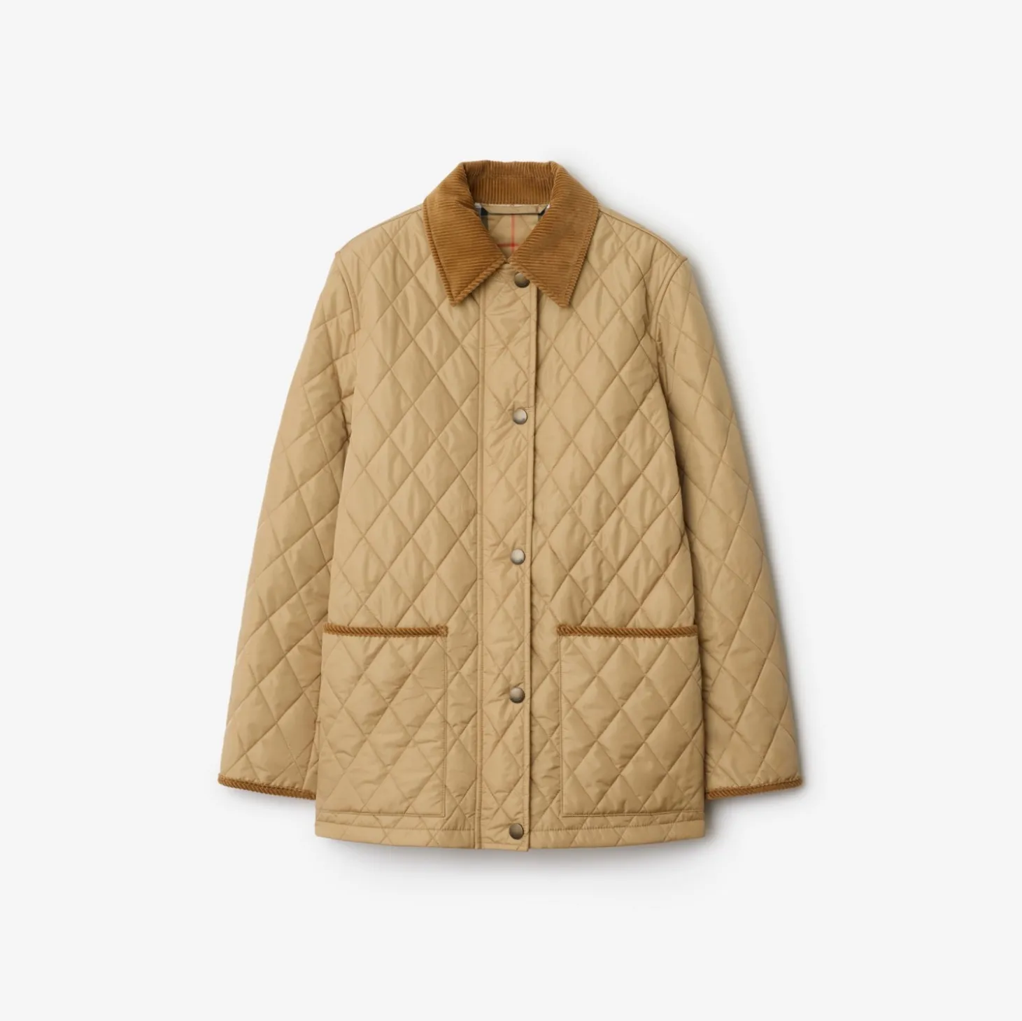 Quilted Nylon Barn Jacket