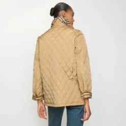 Quilted Nylon Barn Jacket
