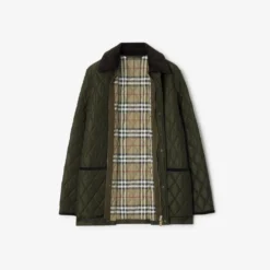 Quilted Nylon Barn Jacket