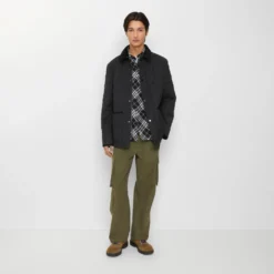 Quilted Nylon Haddington Jacket