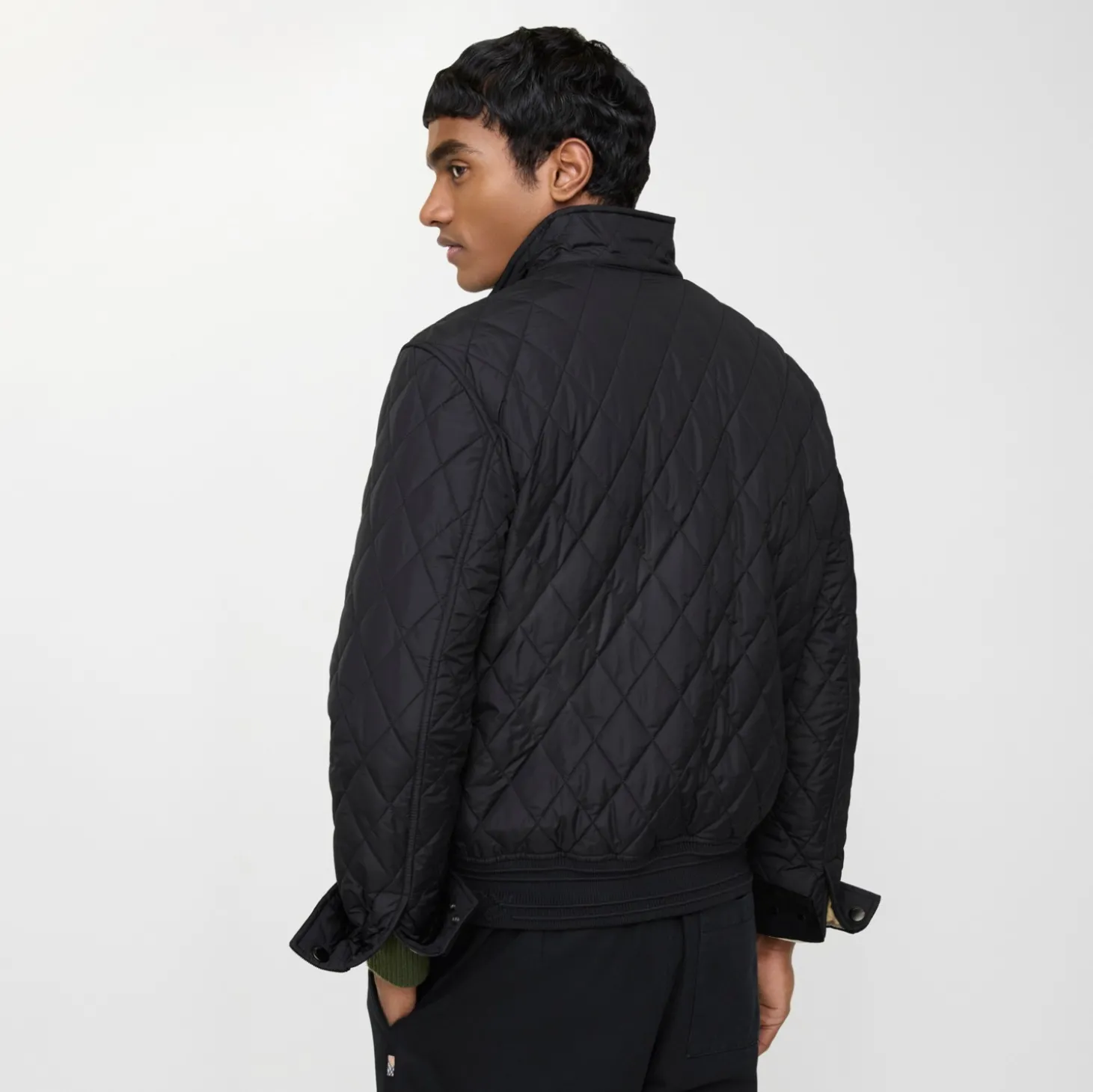 Quilted Nylon Jacket