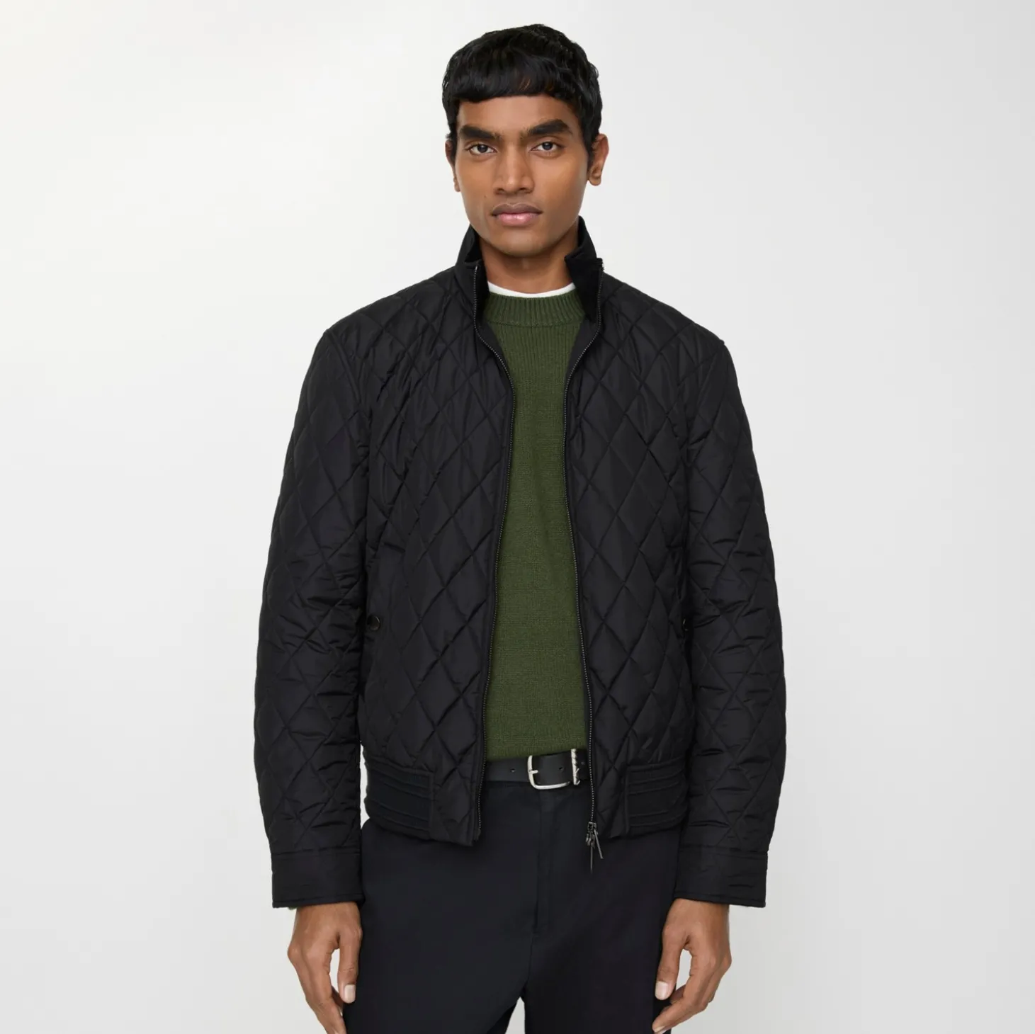 Quilted Nylon Jacket