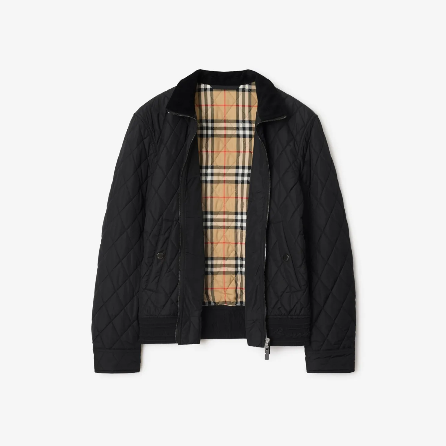 Quilted Nylon Jacket
