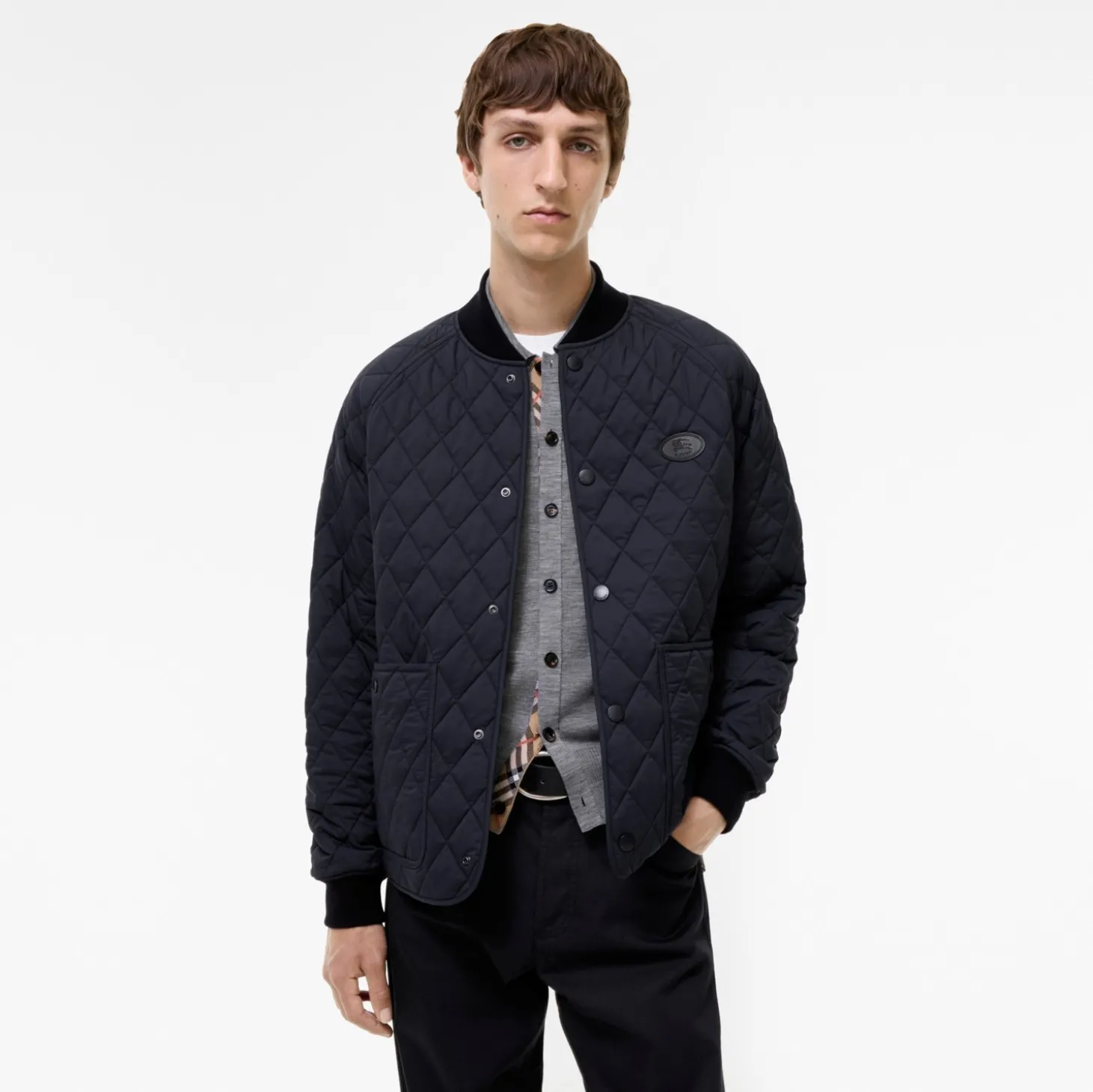 Quilted Nylon Jacket