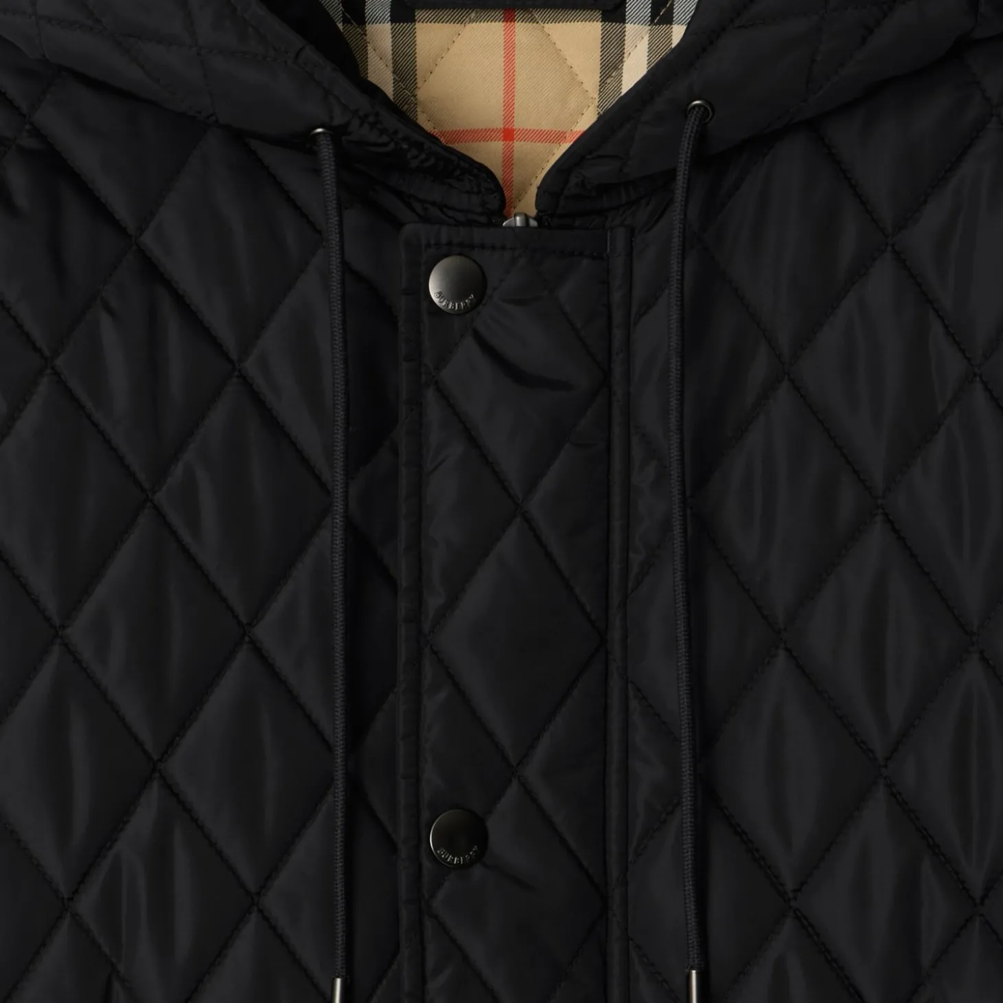 Quilted Nylon Parka