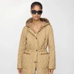 Quilted Nylon Parka