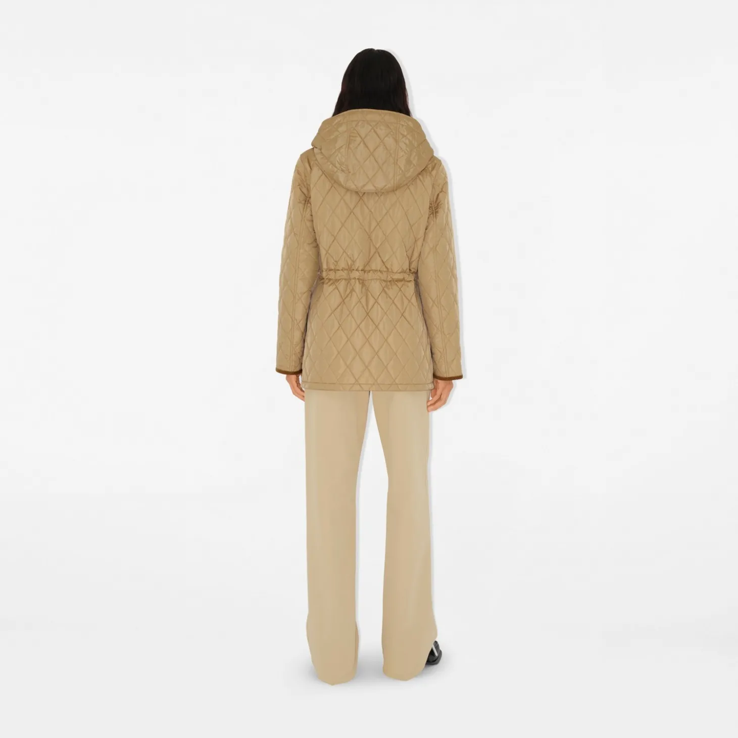 Quilted Nylon Parka