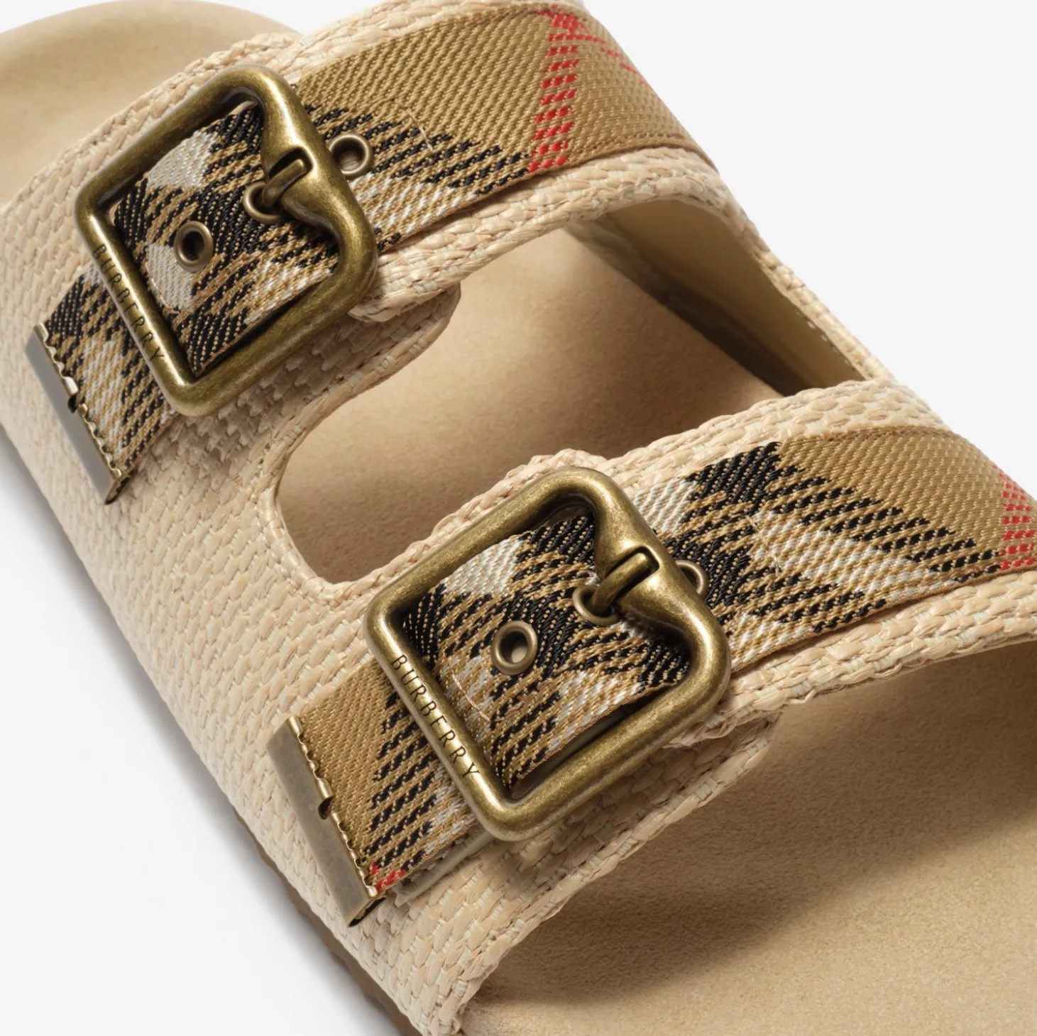 Raffia-effect Urchin Sandals