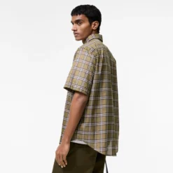 Relaxed Fit Check Cotton Shirt