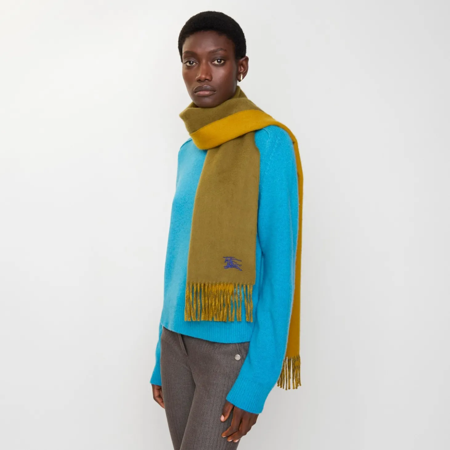 Reversible Cashmere Scarf