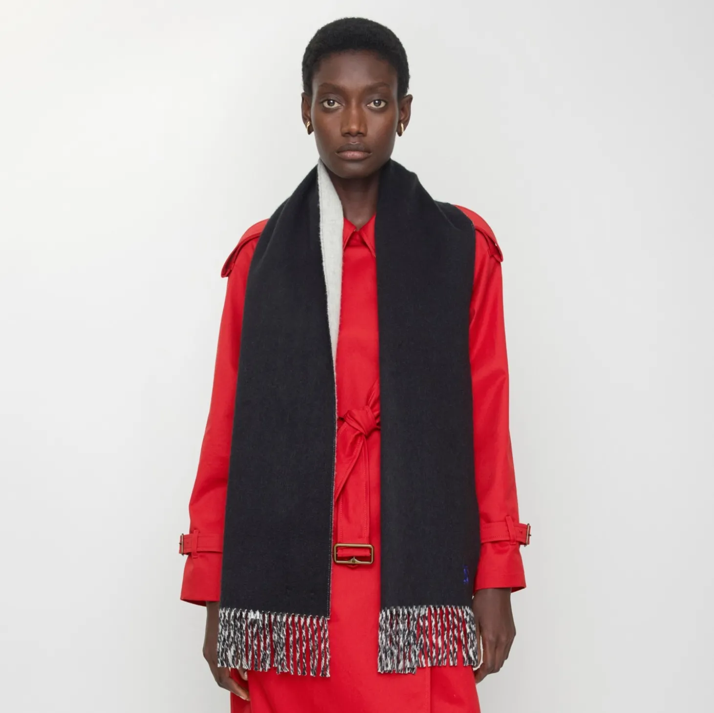 Reversible Cashmere Scarf